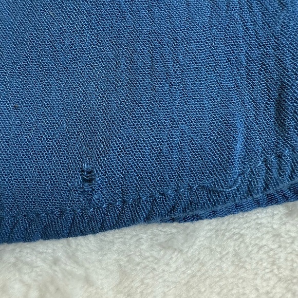 GB Girls Elegant Blue Off-Shoulder Dress - Picture 6 of 6